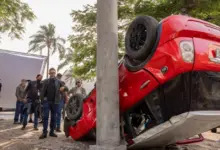 Globo grava acidente que movimenta a história de 'Por Você'