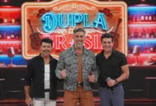 No júri do 'Dupla do Brasil', o 'Caldeirão' recebe Marcos e Belutti