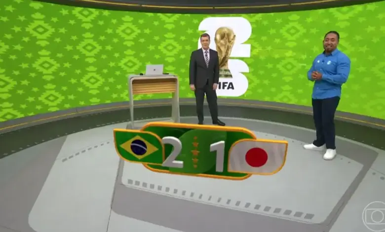 Audiência 29/06: Jornal Hoje alcança audiência de novela após Brasil x Japão na Copa