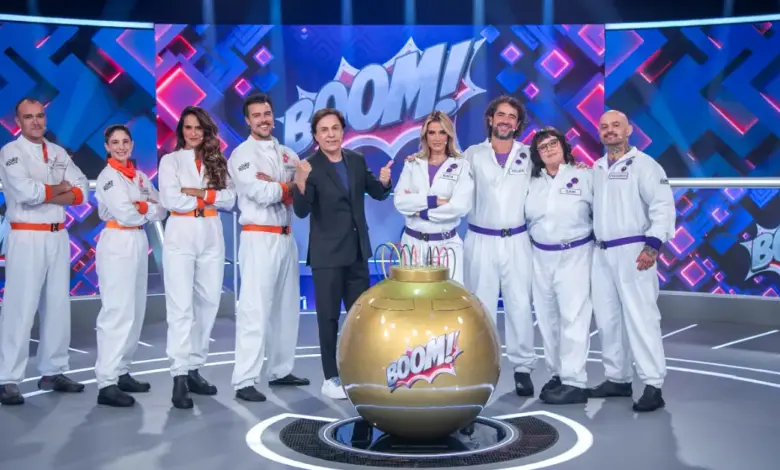 Tom Cavalcante recebe Rafa Brites e Joaquim Lopes no "Boom!"