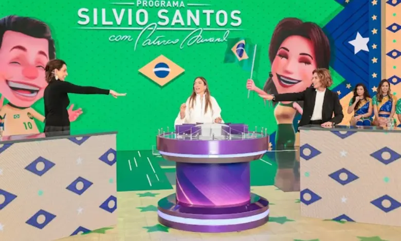 Silvia Pfeifer e Helena Fernandes disputam o Jogo das 3 Pistas no SBT