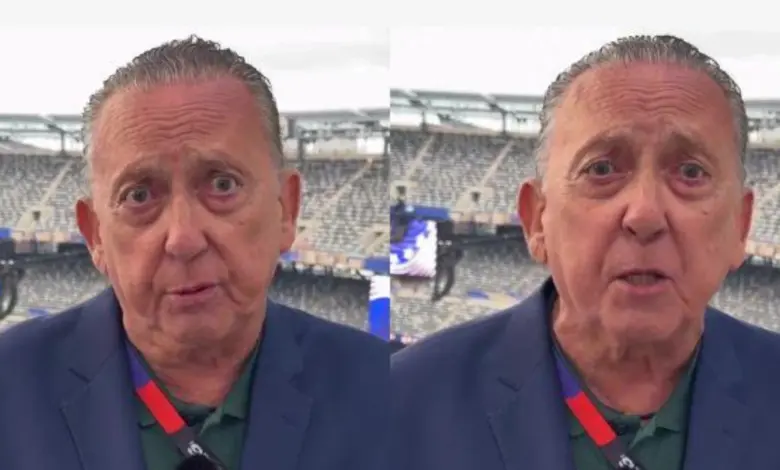 SBT homenageia Galvão Bueno em sua última transmissão de Copa