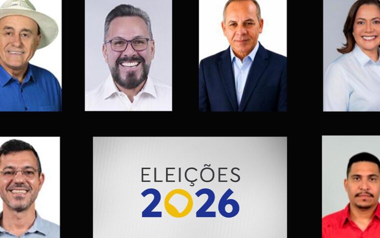 Seis candidatos se destacam na corrida pelo governo do Acre em 2026