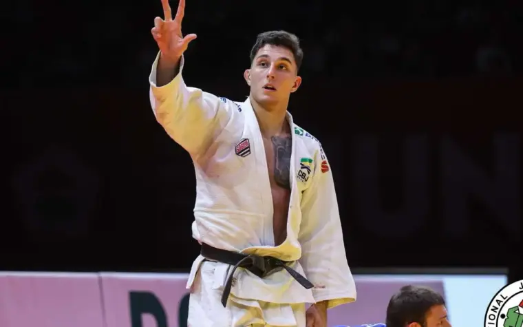 Ouro para Guilherme Schimidt e Brasil brilha no Grand Slam de judô