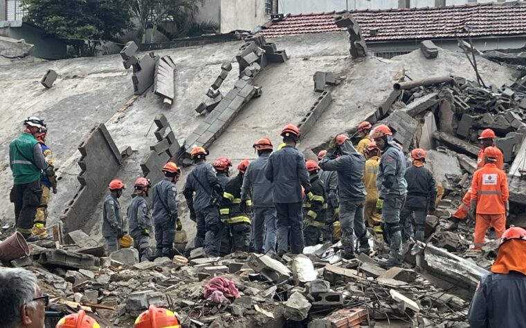 Desabamento em obra na capital paulista resulta em duas mortes