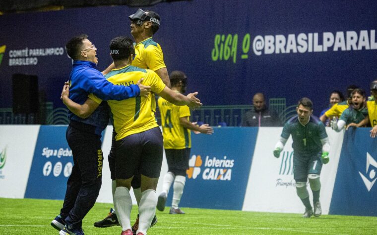Brasil assegura vaga na decisão da Copa América de futebol para cegos