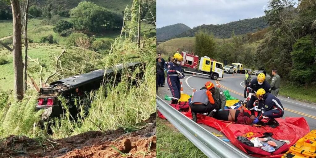 Acidente de ônibus em SP deixa cinco mortos e feridos