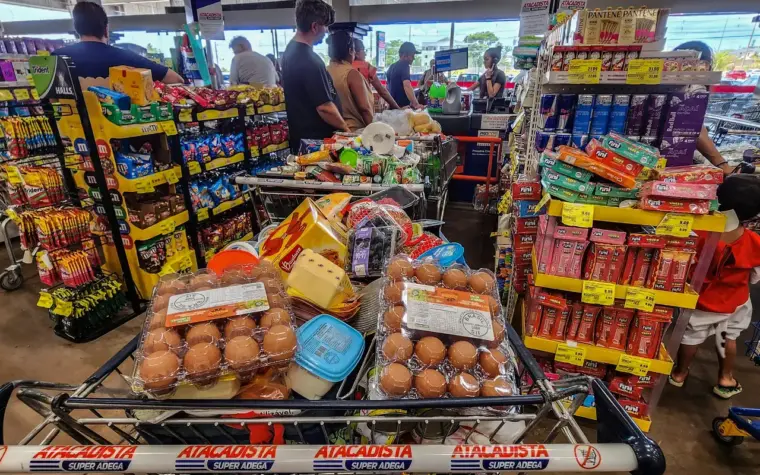 Apostas proibidas impulsionam vendas de alimentos no Brasil