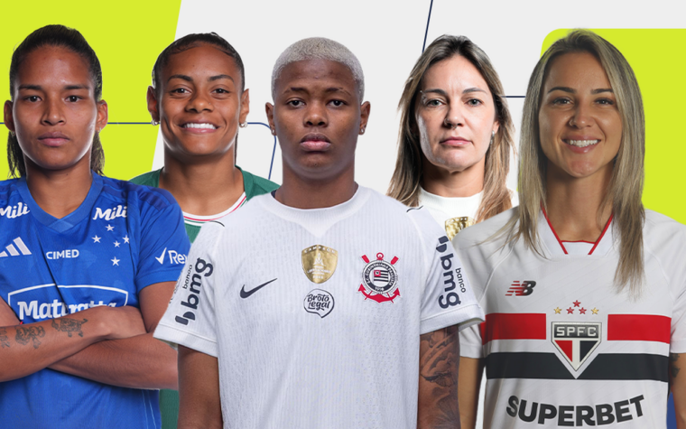 Atacantes do Brasil são homenageadas no Prêmio TV Brasil Petrobras